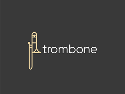 Trombone Logo brass logo music tenor trombone