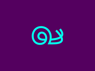 Snail Logo Design animal app logo logodesign mark nature slow snail speed