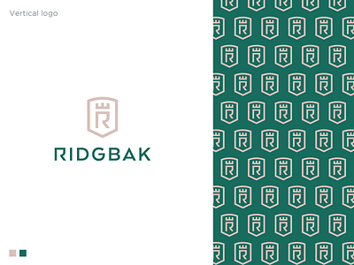 Ridgebak Proposal accounting consulting holding company insurance logo logo logodesign luxury logo management pattern royal logo shield shield logo