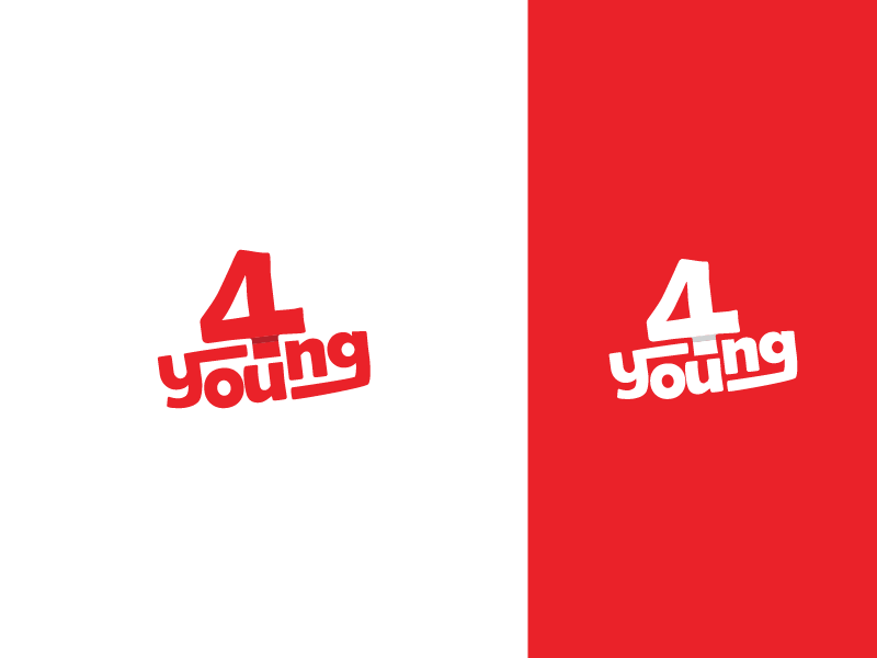 4young logotype promo ads campaign promotion marketing agency telecommunications logotype young