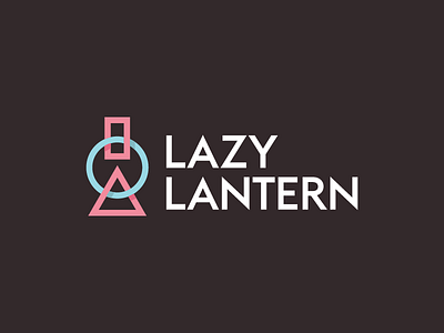 Lazy Lantern logo analytics app app icon application lantern lazy logodesign pie chart product software software logo ui ux