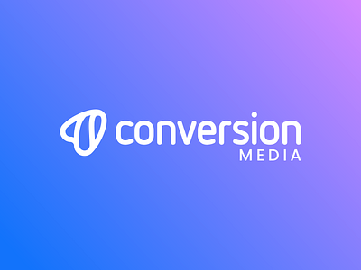 Conversion media unused logo proposal agency logo conversion conversion rate logodesign logodesigner marketing logo media seo software company logo