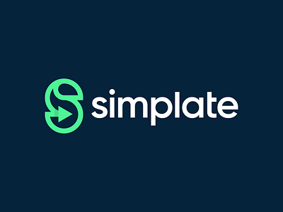 Simplate logo design ad agency app app icon app logo application branding content creation customized identity design logodesign software video