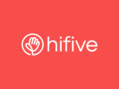 hifive logo design 5 app app icon application bradning creative design hi hifive logodesigner software startup startup logo tech startup visual identity