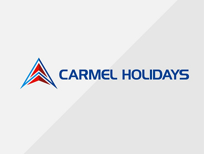 logo carmel holidays branding branding company company logo design logo