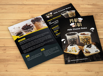 company profile boba mantan branding branding company brochure company profile design