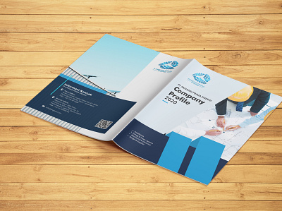 Company profile PT Angsari Prima branding branding company brochure company profile design