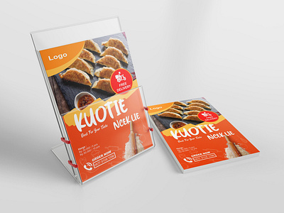 flyer brochure design for koutie food branding brochure flyer poster