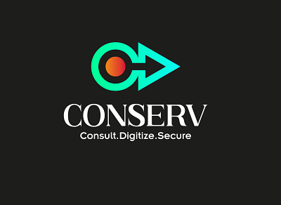 CONSERV design logo vector