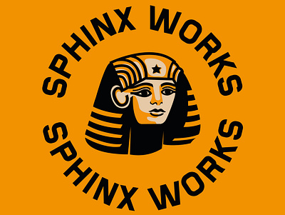sphinx works design illustration logo