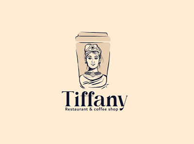 Tiffany design illustration logo