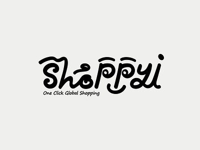 shoppyi design logo typography vector