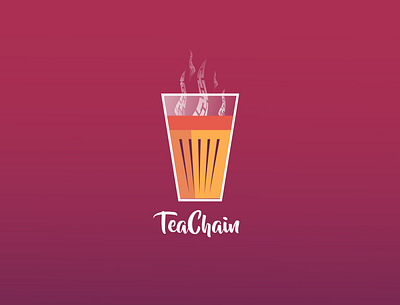 Concept Logo Design for TeaChain design illustrator logo