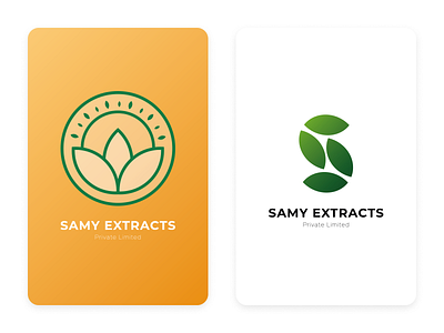 Samy Extracts - Logo Design ayurveda ayurvedic branding herbal illustrator logo logodesign natural nature