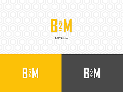Build 2 Maintain - Logo branding illustrator logo maintainence app