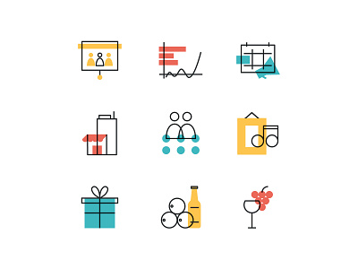 Icons for presentation