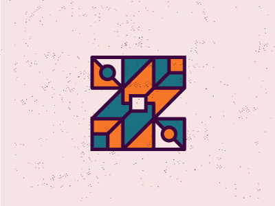 Z 36 days of type icon illustration lettering line logo ornament type typography