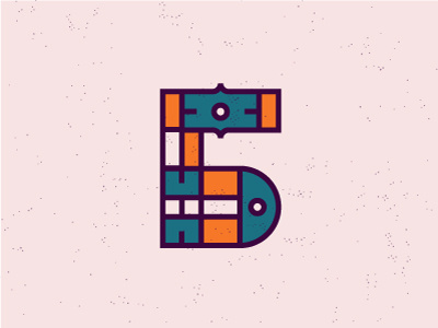 5 36 days of type icon illustration lettering line logo ornament type typography