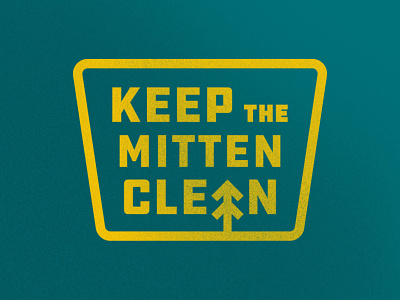 Keep The Mitten Clean Logo