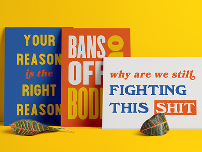 #BansOffOurBodies Rally Posters abortion america blue branding derek mohr download freedom grand rapids graphic design lettering parenthood poster pro choice protest rally red rights typography united states yellow