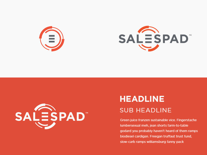 SalesPad Redesign 02 branding corporate derek mohr e grand rapids logo logo design logomark redesign small business software web development