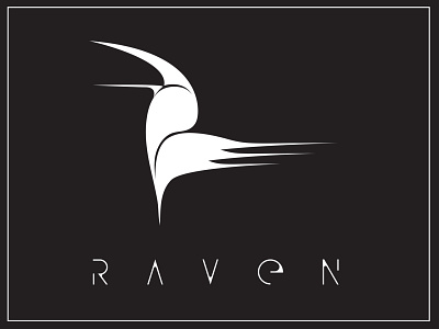 Raven brand design company logo graphicdesign illustration illustrator logo logo design logodesign