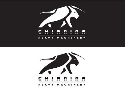 Chianina Heavy Machinery brand design branding company logo dailylogochallenge graphicdesign illustration illustrator logo logo design logodesign