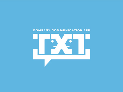 TXT Logo app app logo application apps design brand design branding communication company company logo graphicdesign graphics illustration illustrator logodesign