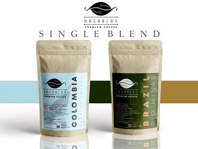 Kashalot Single Blend Design brand design branding brazil coffee coffee pouch colombia design designer graphicdesign illustrator mock up photoshop