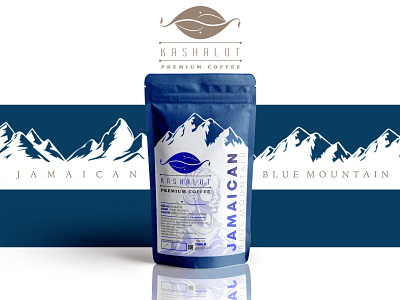 Kashalot Coffee Blue Mountain brand design branding branding design coffee company logo design designer graphicdesign graphics illustrator jamaica photoshop