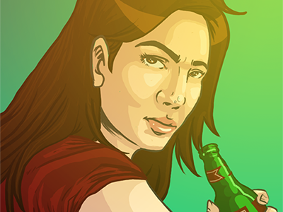 Saachi character design comics illustration illustrator manila philippines photoshop