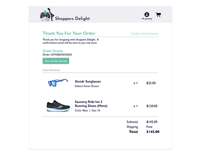 Daily UI (Day 54) confirmation dailyui dailyui054