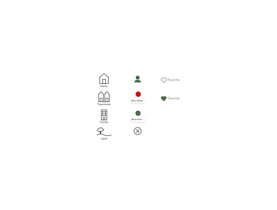 Daily UI (Day 55) dailyui dailyui055 icon set