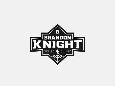 Brandon Knight Skill Clinic Logo basketball brandon knight camp clinic logo logos nba phoenix suns skills sport sports