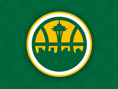 Seattle Sonics Secondary Logo