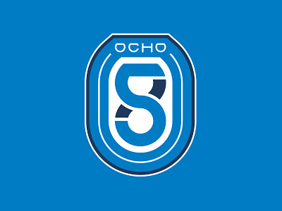 AFFL - Ocho 5 8 affl branding chad ochocinco cinco flag football football identity logo nfl ocho ochocinco sports sports logos