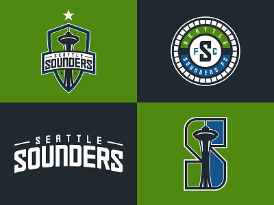 Seattle Sounders Logo Set Proposal