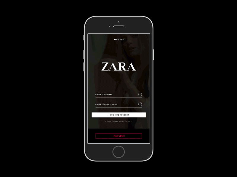 Zara's app needed a new look