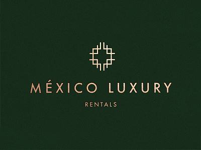 Mexico Luxury Rentals branding logo mexico
