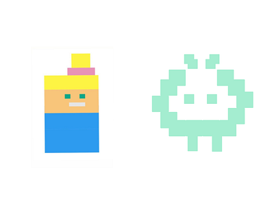 Pixel Work avatar graphic design pixels