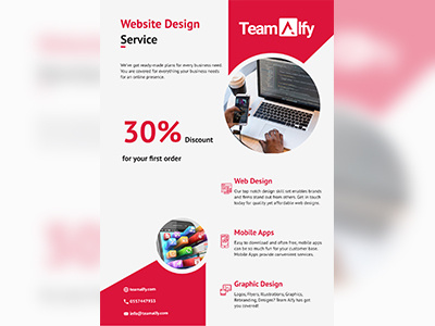 TeamAlfy branding design web
