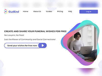 GudEnd design ui ux web