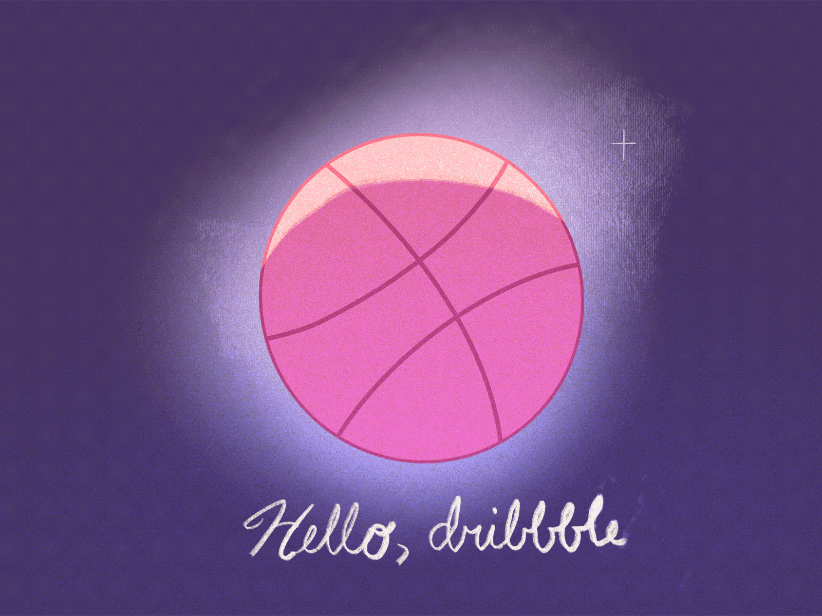 Hello, Dribbble! animation animation 2d procreate