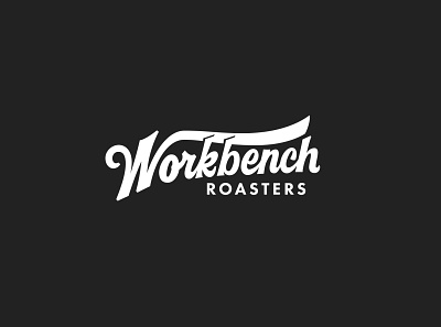 Workbench Roasters Coffee branding coffee hand lettering logo