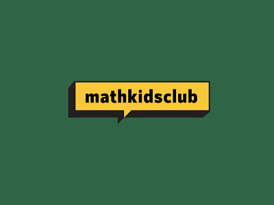 Logo design for math kids club branding design graphic design logo typography