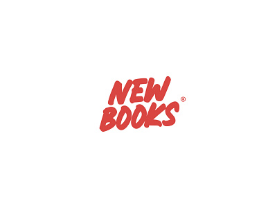 Logotype for New books branding design graphic design logo typography
