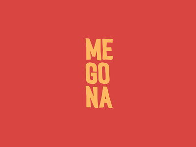 Logo concept for Megona branding design graphic design kids logo typography