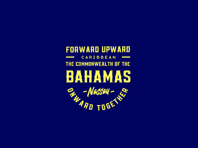 Original badge for Bahamas