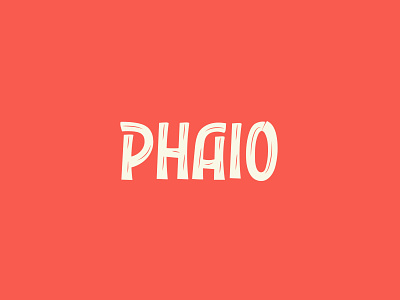 Logo design for Phaio branding design graphic design logo typography vector