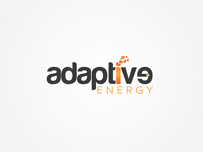 Adaptive Energy Logo New Rev1 01 animation branding flat icon illustration illustrator logo minimal ui vector